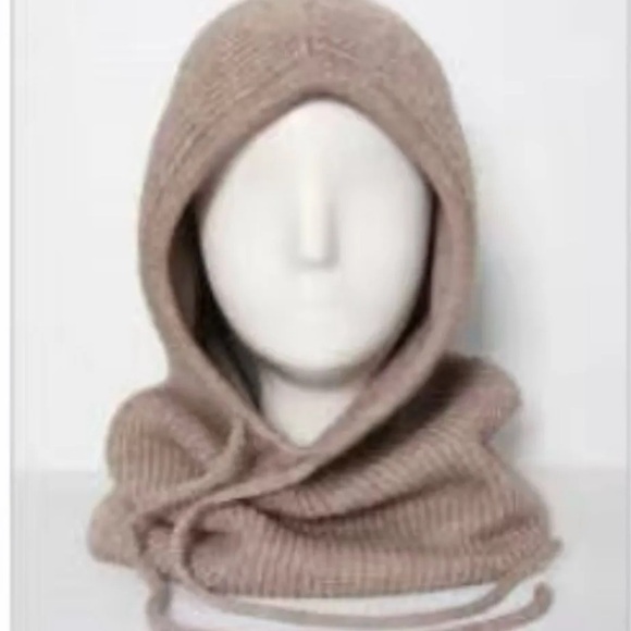 WINTER HOODED NECK WARMER HATS WITH ADJUSTABLE DRAWSTRING - Picture 4 of 4